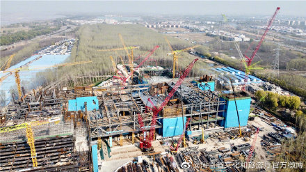 河南：黃河國(guó)家博物館全速建設(shè)中
